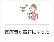 医療費が高額になった
